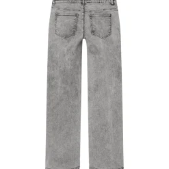 Hot Nlftianna wide jeans til barn, Light Grey Denim Bukser Jente 8-16 År | Bukser Baby Gutt
