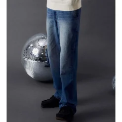 Best Nlmdirtoizza jeans til barn, Medium Blue Denim Bukser Gutt 8-16 År | Bukser Baby Gutt