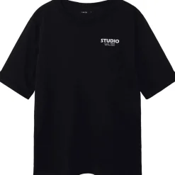 Hot Nlmstudio t-skjorte til barn, Black T-skjorte Gutt 8-16 År | T-skjorter Gutt