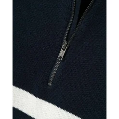 Fashion Nurjo half-zip genser til ungdom, dark sapphire Gensere Gutt 8-16 År | Gensere & Overdeler Gutt