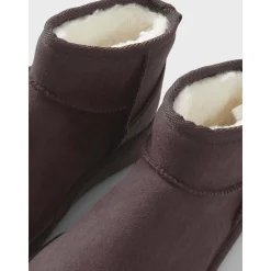 Sale Teddy Midi boots til barn og ungdom, coffee Vintersko