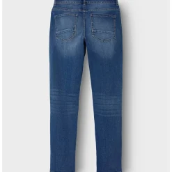 Sale Teppe jeans til ungdom, dark blue denim Bukser Gutt 8-16 År | Bukser Baby Gutt