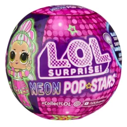 Clearance Neon Pop Stars Tots Asst PDQ Dukker Og Tilbehør