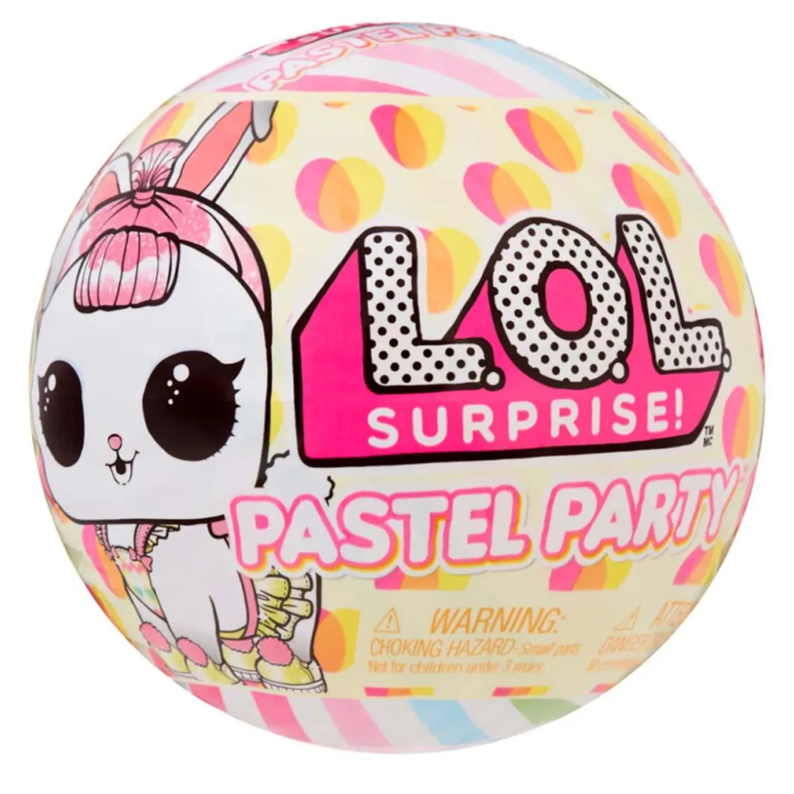 Fashion L.O.L Surprise Pastel Party Tot, Bunny Dukker Og Tilbehør