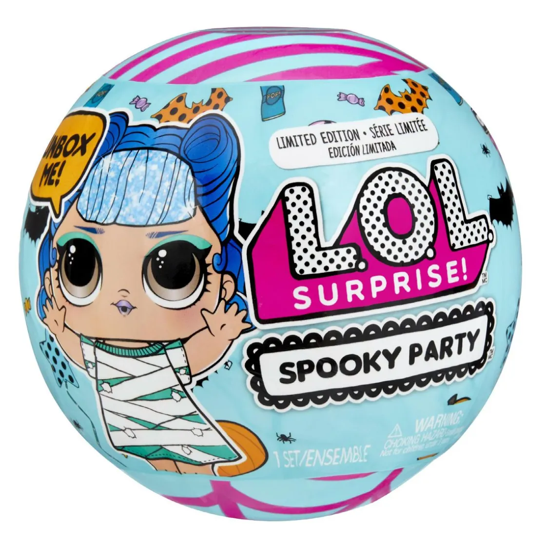 Discount Spooky Party Tots Blå Dukker Og Tilbehør