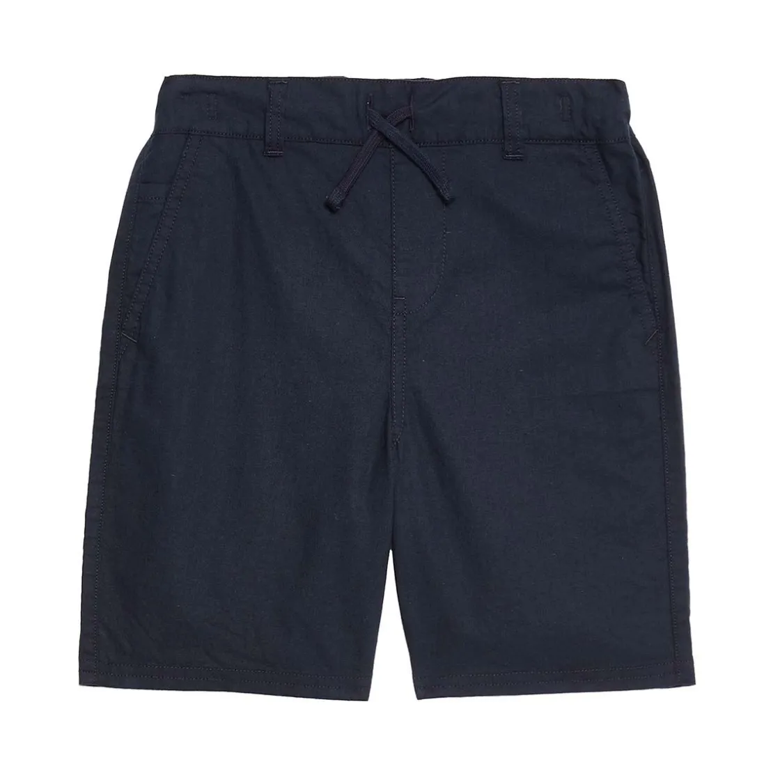 Discount shorts i lin til barn og ungdom, Dark Navy Penklær Gutt | Skjorter Gutt