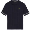 Fashion Lyle and Scott Cable kortermet poloskjorte, Dark Navy Penklær Gutt | Skjorter Gutt