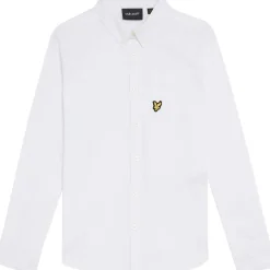 Hot Lyle and Scott Oxford skjorte til barn og ungdom, White Penklær Gutt | Skjorter Gutt
