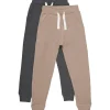 Outlet 2 pack joggebukse til barn, Fossil Bukser Gutt 8-16 År | Bukser Baby Gutt