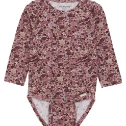 Discount Body med blomsterprint, Dusty Rose Bodyer Baby Jente