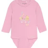 Fashion body m/print, Light Rose Bodyer Baby Jente