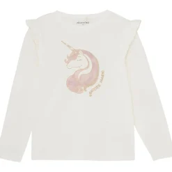New genser m/print til barn, Marshmallow White Gensere Jente 8-16 År | Gensere & Overdeler Gutt