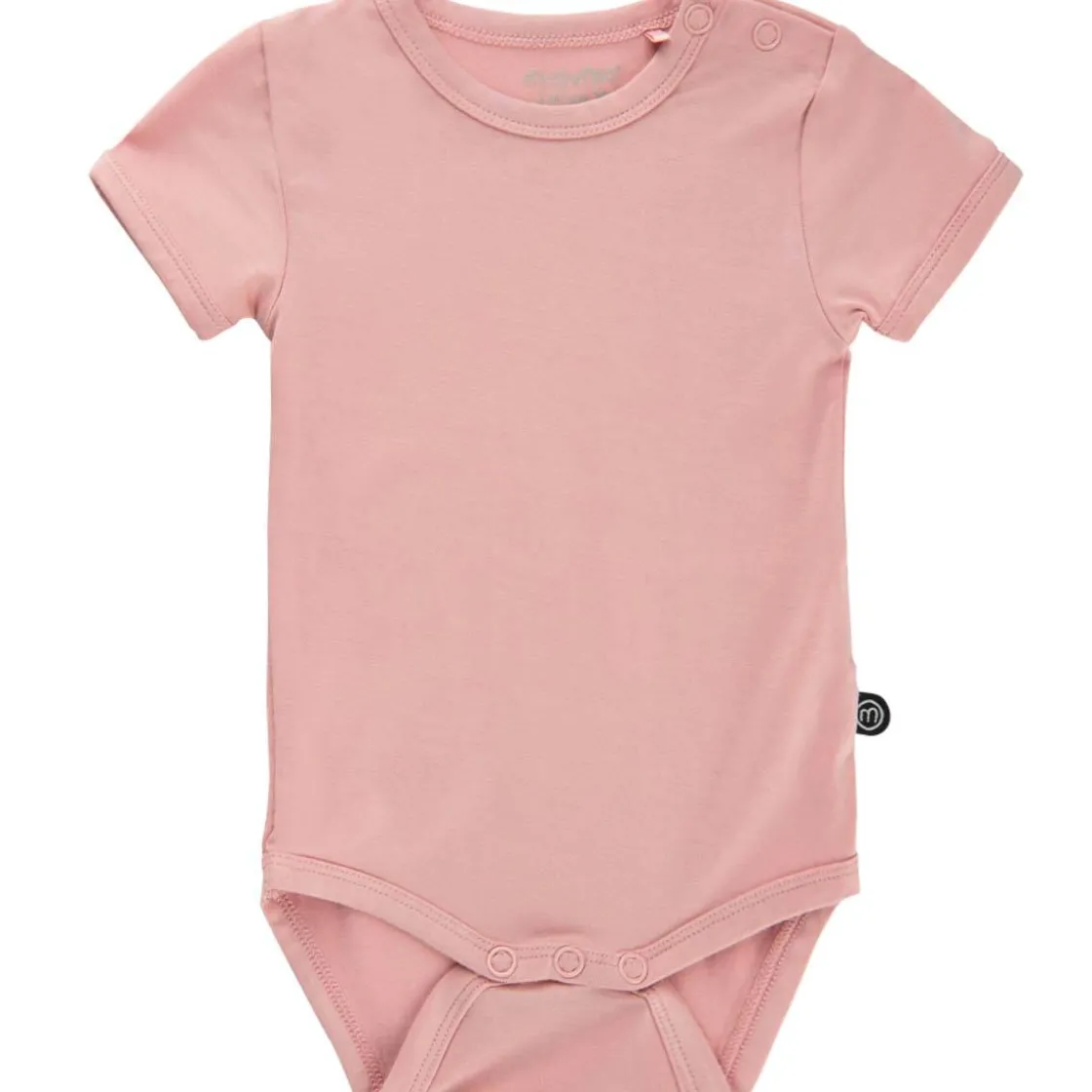 Fashion kortermet body i bambus, Misty Rose Kortermet Baby Jente | Bodyer Baby Jente