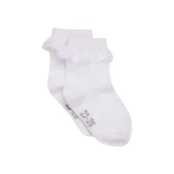 Outlet Lace sokker til barn, White Sokker Jente 8- 16 År | Sokker Jente
