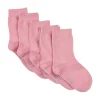 Best 5-pack sokker til barn, Rose Sokker Jente 8- 16 År | Sokker Jente