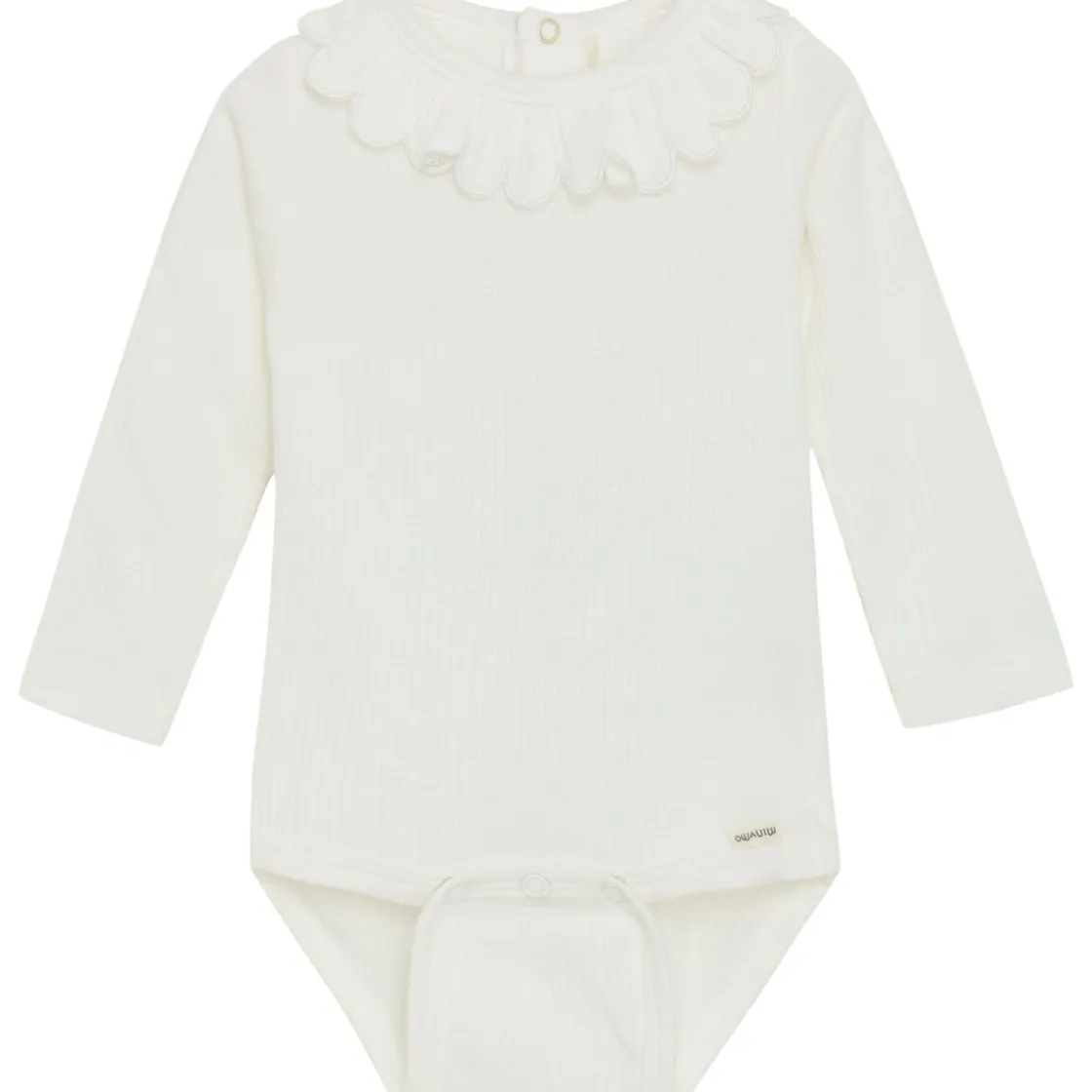 Fashion Rib body, Marshmallow White Penklær Jente | Penklær Baby Jente