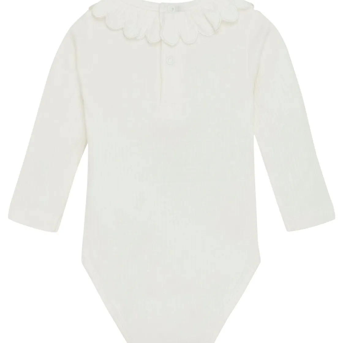Fashion Rib body, Marshmallow White Penklær Jente | Penklær Baby Jente