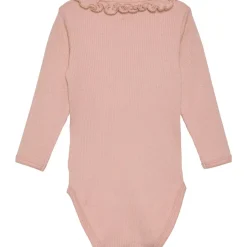 Fashion Rib body, Misty Rose Penklær Baby Jente | Penklær Baby Gutt
