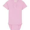 Best Rib kortermet body, Light Rose Kortermet Baby Jente | Bodyer Baby Jente