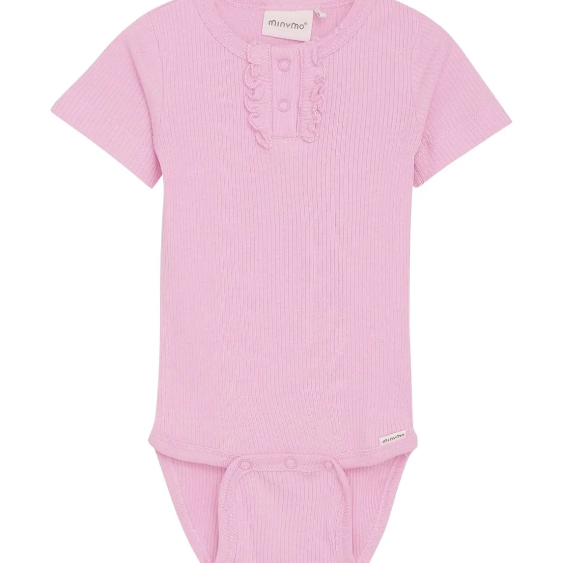 Best Rib kortermet body, Light Rose Kortermet Baby Jente | Bodyer Baby Jente
