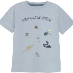 New t-skjorte til barn m/print, Blue Fog T-skjorter Gutt