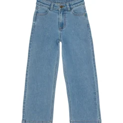 Clearance Wide jeans til barn, Light Dusty Blue Bukser Jente 8-16 År | Bukser Baby Gutt