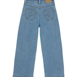 Clearance Wide jeans til barn, Light Dusty Blue Bukser Jente 8-16 År | Bukser Baby Gutt