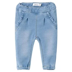 Hot Bella 6101 myke jeans til baby, light blue denim Bukser & Tights Baby Jente | Bukser Baby Gutt