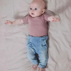 Hot Bella 6101 myke jeans til baby, light blue denim Bukser & Tights Baby Jente | Bukser Baby Gutt