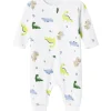 Outlet Dino pyjamas/heldress, bright white Heldresser & Pyjamaser Gutt