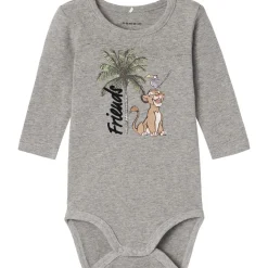 Sale Jebbi Lion King body, grey melange Bodyer Baby Jente | Bodyer Baby Gutt