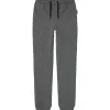Hot joggebukse til barn og ungdom, dark grey melange Bukser Gutt 8-16 År | Bukser Baby Gutt