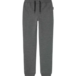 Hot joggebukse til barn og ungdom, dark grey melange Bukser Gutt 8-16 År | Bukser Baby Gutt