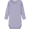 Online Kab body, heirloom lilac melange Bodyer Baby Jente