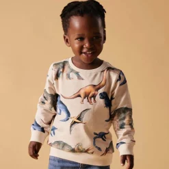 Sale Kasmir genser til småbarn, peyote melange Gensere & Overdeler Gutt | Gensere Baby Gutt