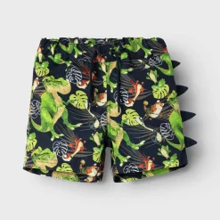 Hot Maz Gigantosaurus badeshorts, dark sapphire Badetøy Gutt | Badetøy Baby Jente