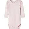 Discount Nbfdagnes body, Light Lilac Bodyer Baby Jente