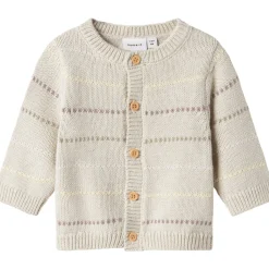 New Nbfdamille cardigan til baby, Peyote Melange Penklær Jente | Penklær Baby Jente