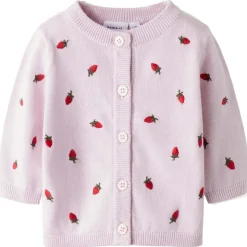 Sale Nbfdetrille cardigan til baby, Light Lilac Penklær Baby Jente | Penklær Baby Gutt