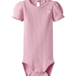 New Nbfhappy kortermet body, Cameo Pink Penklær Baby Jente | Penklær Baby Gutt