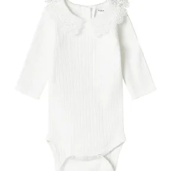 Clearance Nbfolba body, Bright White Juleantrekk Til Baby Jente | Penklær Baby Jente
