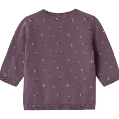 Best Nbfonema strikket cardigan til baby, Arctic Dusk Penklær Baby Jente | Penklær Baby Gutt