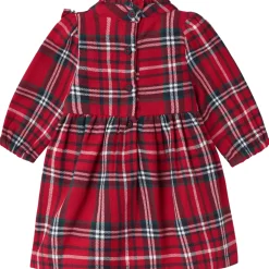 New Nbfrosi kjole til baby, Jester Red Juleantrekk Til Baby Jente | Penklær Baby Jente