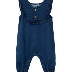 Fashion Nbfruby overall til baby, Dark Blue Denim Penklær Baby Jente | Penklær Baby Gutt