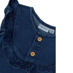 Fashion Nbfruby overall til baby, Dark Blue Denim Penklær Baby Jente | Penklær Baby Gutt