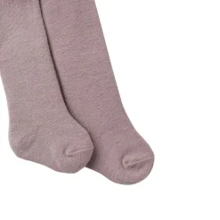 Clearance Nbfwak strømpebukse i ull/bomull, Purple Dove Strømpebukser Jente