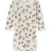 Hot Nbfwang Needle body i ull m/blomster, Snow White Ullbody Og Ullgensere Baby | Ullbodyer Baby Jente