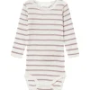 Online Nbfwang Needle body i ull m/striper, Snow White Ullbody Og Ullgensere Baby | Ullbodyer Baby Jente