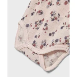 Hot Nbfwang Needle body i ull m/volanger, Lilac Ash Ullbody Og Ullgensere Baby | Ullbodyer Baby Jente