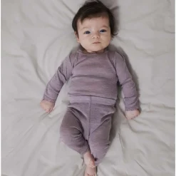 Online Nbfwang Needle leggings i ull, Purple Dove Ullbukser Baby | Ullbukser Gutt 3-10 År